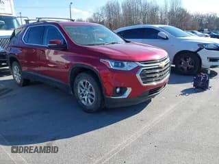 ✅ 2018 Chevrolet Traverse LT Cloth • VIN: 1GNERGKWXJJ185280 • Лот: 43801597. Опубликован ранее на IAAI с пробегом 96 198 миль. Бесплатный доступ к архиву аукционных продаж из США и подробный отчёт об истории автомобиля на DreamBid. Изображение 1.