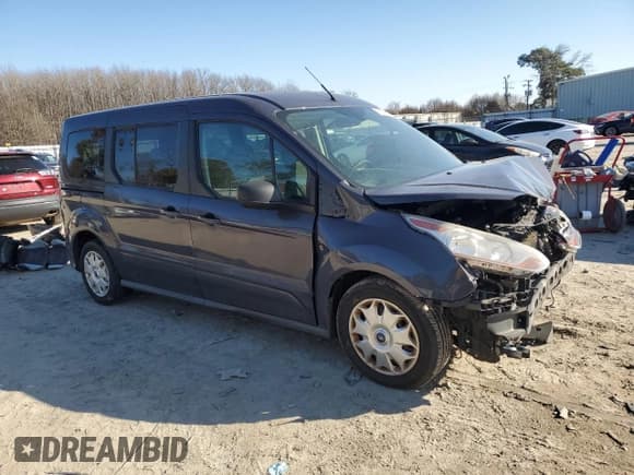 ✅ 2014 Ford Transit Connect XLT • VIN: NM0GS9F77E1140482 • Lot: 47887825. Listed on Copart with 117,064 mi. Free auction sales archive from the USA and detailed vehicle history report at DreamBid. Image 4.