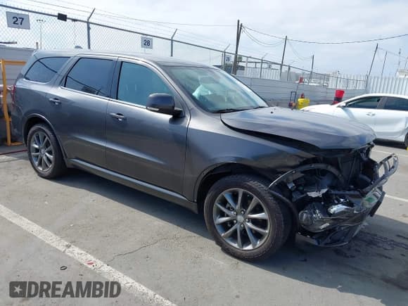 ✅ 2018 Dodge Durango GT • VIN: 1C4RDHDG2JC145350 • Lot: 42175219. Listed on IAAI with 67,958 mi. Free auction sales archive from the USA and detailed vehicle history report at DreamBid. Image 1.