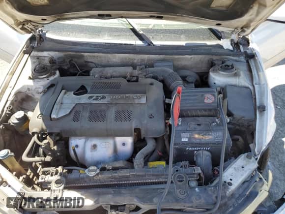 2003 Hyundai Elantra GLS with VIN KMHDN45D93U615368, listed as a Copart auction lot 67135734 with 316,741 mi miles and Salvage title. Bid and sale history available at DreamBid. Image 12.