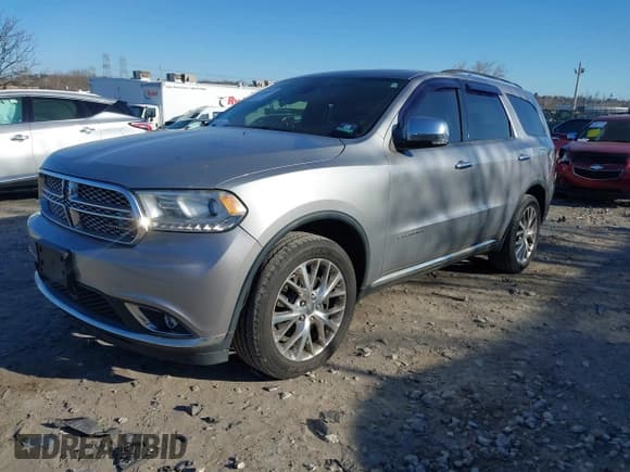 ✅ 2014 Dodge Durango Citadel • VIN: 1C4SDJET3EC443710 • Lot: 41890059. Listed on IAAI with 179,593 mi. Free auction sales archive from the USA and detailed vehicle history report at DreamBid. Image 2.