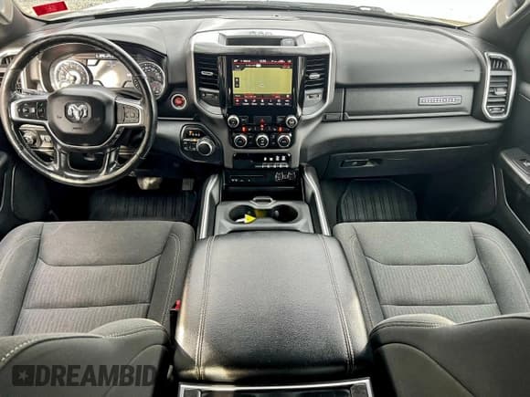 ✅ 2019 Ram 1500 Big Horn • VIN: 1C6SRFFT2KN553507 • Lot: 95742025. Listed on Copart with 158,583 mi. Free auction sales archive from the USA and detailed vehicle history report at DreamBid. Image 9.
