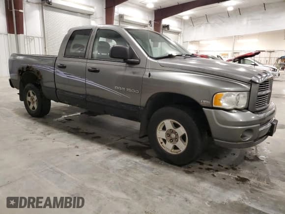 ✅ 2005 Dodge 1500 SLT • VIN: 1D7HU18D95S216533 • Лот: 81320034. Опубликован ранее на Copart с пробегом 176 702 миль. Бесплатный доступ к архиву аукционных продаж из США и подробный отчёт об истории автомобиля на DreamBid. Изображение 4.