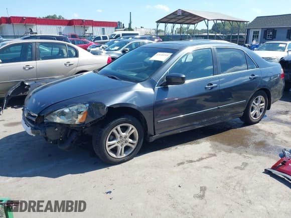 ✅ 2006 Honda Accord EX-L • VIN: 1HGCM56836A172751 • Lot: 43140293. Listed on IAAI with 97,227 mi. Free auction sales archive from the USA and detailed vehicle history report at DreamBid. Image 2.