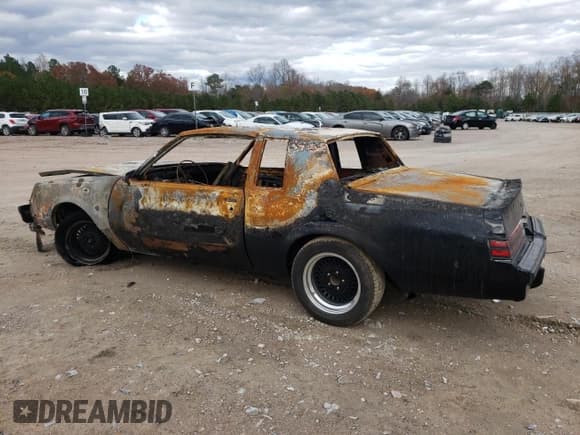 ✅ 1986 Buick Regal • VIN: 1G4GK4779GP450391 • Lot: 81891664. Listed on Copart with Not provided. Free auction sales archive from the USA and detailed vehicle history report at DreamBid. Image 2.