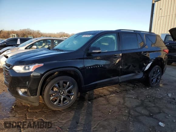 ✅ 2019 Chevrolet Traverse RS • VIN: 1GNERJKX5KJ123132 • Lot: 80531523. Wystawiony na Copart z przebiegiem 68 308 mil. Bezpłatny archiwum sprzedaży aukcyjnych z USA i szczegółowy raport historii pojazdu na DreamBid. Zdjęcie 1.