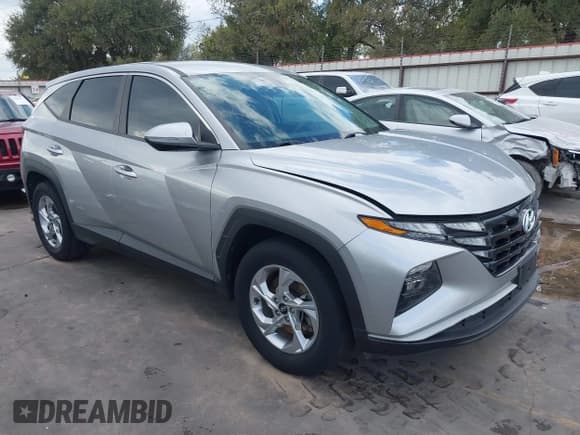 ✅ 2022 Hyundai Tucson SE • VIN: 5NMJA3AE6NH087083 • Lot: 43398051. Listed on IAAI with 60,432 mi. Free auction sales archive from the USA and detailed vehicle history report at DreamBid. Image 1.