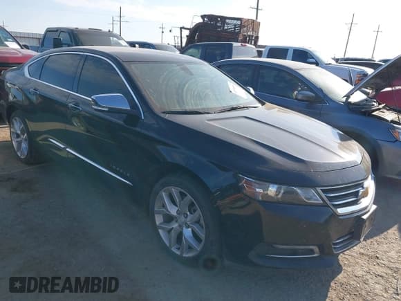 ✅ 2019 Chevrolet Impala Premier • VIN: 1G1105S38KU104846 • Лот: 43078599. Опубликован ранее на IAAI с пробегом 123 966 миль. Бесплатный доступ к архиву аукционных продаж из США и подробный отчёт об истории автомобиля на DreamBid. Изображение 1.