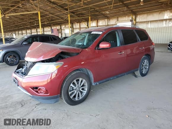 ✅ 2014 Nissan Pathfinder S • VIN: 5N1AR2MN8EC664706 • Lot: 82751855. Listed on Copart with 136,732 mi. Free auction sales archive from the USA and detailed vehicle history report at DreamBid. Image 1.