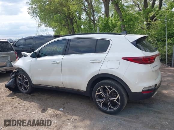 ✅ 2022 Kia Sportage SX Turbo • VIN: KNDPR3A65N7020221 • Lot: 42219566. Listed on IAAI with 21,517 mi. Free auction sales archive from the USA and detailed vehicle history report at DreamBid. Image 13.