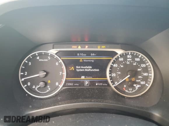 ✅ 2020 Nissan Sentra SR • VIN: 3N1AB8DV4LY222847 • Lot: 85570485. Listed on Copart with 73,062 mi. Free auction sales archive from the USA and detailed vehicle history report at DreamBid. Image 9.