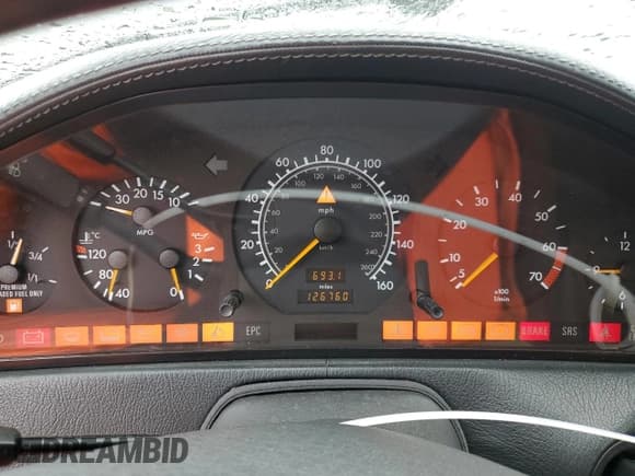 ✅ 1996 Mercedes-Benz SL • VIN: WDBFA76F4TF130441 • Lot: 43665395. Listed on Copart with 126,760 mi. Free auction sales archive from the USA and detailed vehicle history report at DreamBid. Image 9.