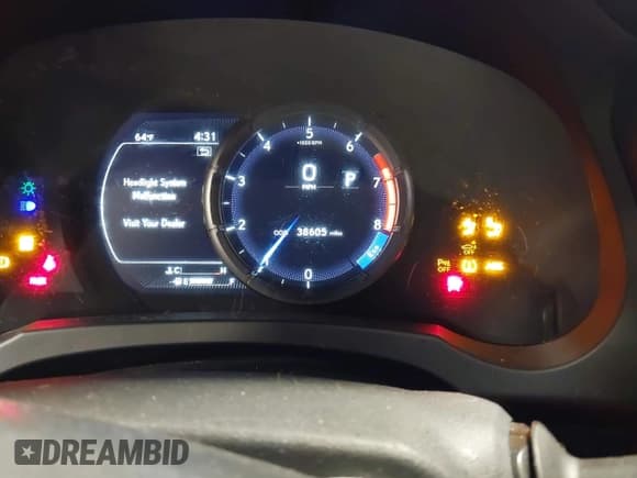 ✅ 2024 Lexus IS 350 F Sport • VIN: JTHGZ1E21R5034273 • Lot: 43237261. Listed on IAAI with 38,605 mi. Free auction sales archive from the USA and detailed vehicle history report at DreamBid. Image 7.