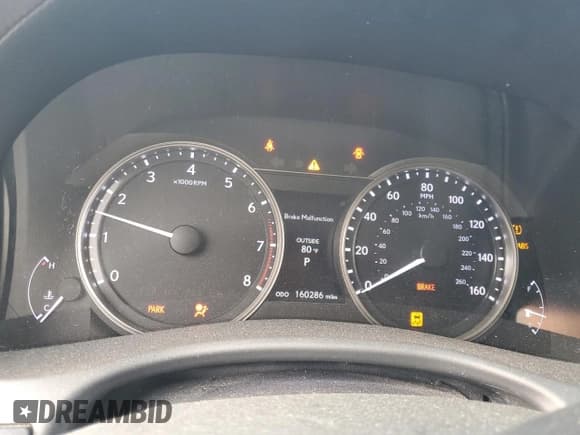 ✅ 2013 Lexus GS 350 • VIN: JTHBE1BL4D5020623 • Lot: 57335025. Listed on Copart with 160,286 mi. Free auction sales archive from the USA and detailed vehicle history report at DreamBid. Image 9.