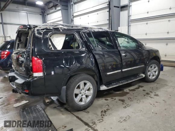 ✅ 2010 Nissan Armada Platinum • VIN: 5N1AA0NE6AN602455 • Лот: 71634875. Опубликован ранее на Copart с пробегом 162 193 миль. Бесплатный доступ к архиву аукционных продаж из США и подробный отчёт об истории автомобиля на DreamBid. Изображение 3.