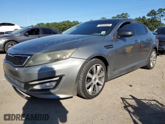 ✅ 2012 Kia Optima SX • VIN: 5XXGR4A67CG075165 • Lot: 85826845. Listed on Copart with 149,073 mi. Free auction sales archive from the USA and detailed vehicle history report at DreamBid. Image 1.