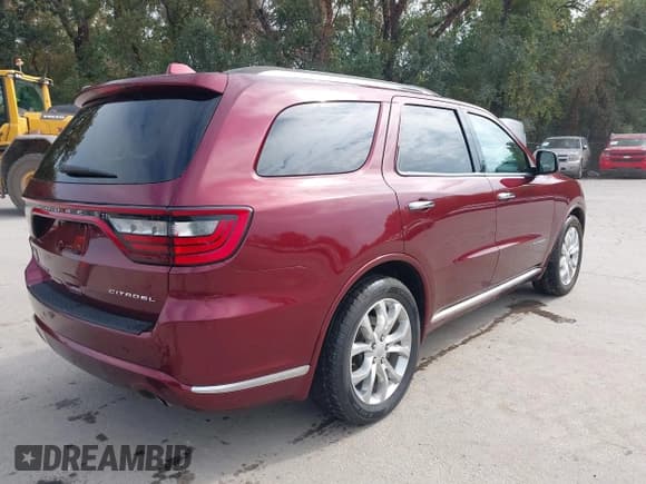 ✅ 2016 Dodge Durango Citadel • VIN: 1C4RDHEG7GC353196 • Lot: 43434460. Listed on IAAI with 192,220 mi. Free auction sales archive from the USA and detailed vehicle history report at DreamBid. Image 4.