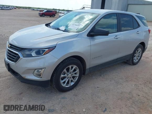 ✅ 2020 Chevrolet Equinox LS • VIN: 2GNAXFEV0L6170739 • Lot: 42753475. Listed on IAAI with 136,370 mi. Free auction sales archive from the USA and detailed vehicle history report at DreamBid. Image 2.