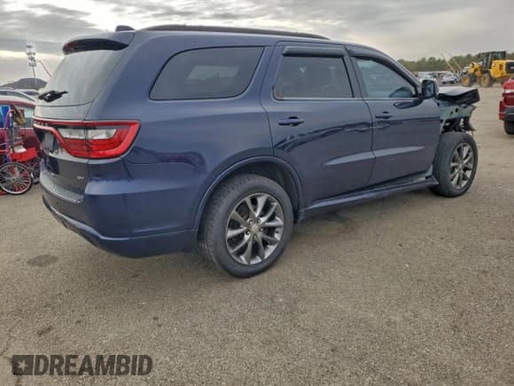 ✅ 2017 Dodge Durango GT • VIN: 1C4RDJDG1HC848133 • Lot: 85445115. Listed on Copart with 233,816 mi. Free auction sales archive from the USA and detailed vehicle history report at DreamBid. Image 3.