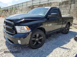 2013 Ram 1500 Express z VIN 3C6JR6AT7DG513275, wystawiony jako Copart lot #64294205 z przebiegiem 94 820 mil mil oraz Szkoda całkowita • Salvage title. Historia ofert i sprzedaży dostępna na DreamBid. Obrazek 1.