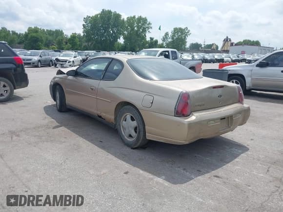 ✅ 2004 Chevrolet Monte Carlo LS • VIN: 2G1WW12E949340887 • Lot: 39404025. Listed on IAAI with 224,193 mi. Free auction sales archive from the USA and detailed vehicle history report at DreamBid. Image 3.