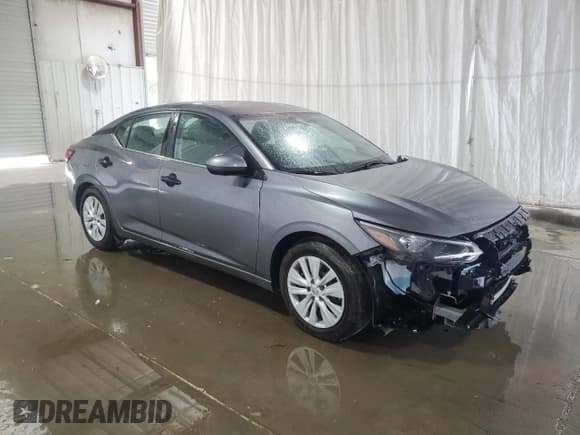 ✅ 2024 Nissan Sentra S • VIN: 3N1AB8BV5RY353989 • Lot: 61553555. Listed on Copart with 22,665 mi. Free auction sales archive from the USA and detailed vehicle history report at DreamBid. Image 4.