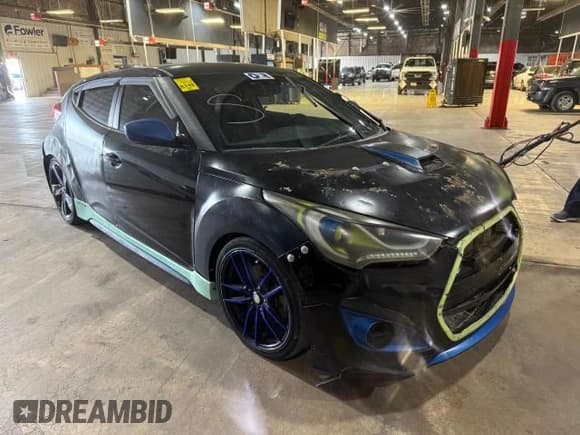 ✅ 2014 Hyundai Veloster Turbo • VIN: KMHTC6AE9EU199711 • Lot: 58430515. Wystawiony na Copart z przebiegiem 97 922 mil. Bezpłatny archiwum sprzedaży aukcyjnych z USA i szczegółowy raport historii pojazdu na DreamBid. Zdjęcie 1.