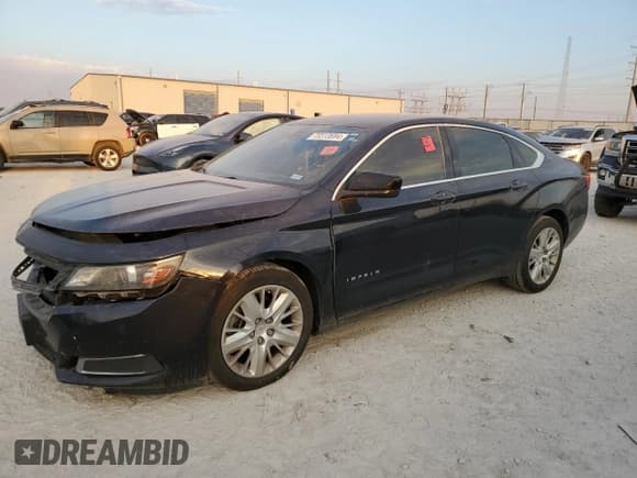 ✅ 2014 Chevrolet Impala LS • VIN: 2G11Y5SL8E9182814 • Лот: 75513694. Опубликован ранее на Copart с пробегом Не указан. Бесплатный доступ к архиву аукционных продаж из США и подробный отчёт об истории автомобиля на DreamBid. Изображение 1.