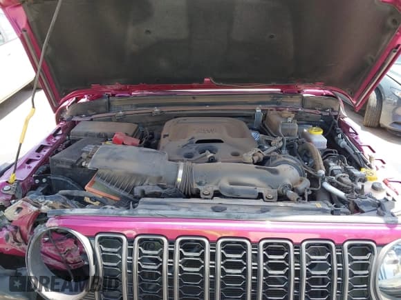 ✅ 2024 Jeep Wrangler Sport S • VIN: 1C4PJXDN1RW363914 • Lot: 42674626. Listed on IAAI with 10,893 mi. Free auction sales archive from the USA and detailed vehicle history report at DreamBid. Image 10.