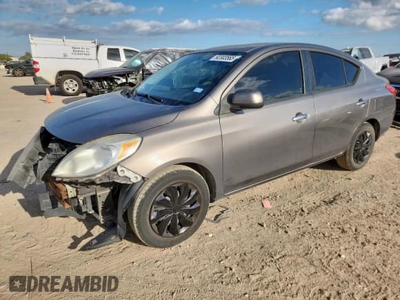 ✅ 2012 Nissan Versa SV • VIN: 3N1CN7AP9CL836872 • Lot: 92303565. Listed on Copart with 121,820 mi. Free auction sales archive from the USA and detailed vehicle history report at DreamBid. Image 1.