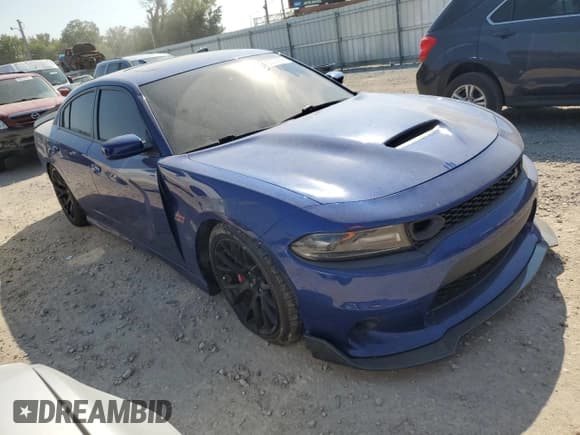 ✅ 2019 Dodge Charger Scat Pack • VIN: 2C3CDXGJ5KH558793 • Lot: 80305655. Listed on Copart with 75,410 mi. Free auction sales archive from the USA and detailed vehicle history report at DreamBid. Image 4.