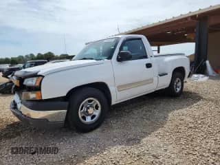 2003 Chevrolet Silverado 1500 LS z VIN 1GCEC14T53Z355687, wystawiony jako Copart lot #70885485 z przebiegiem 120 209 mil mil oraz Szkoda całkowita • Salvage title. Historia ofert i sprzedaży dostępna na DreamBid. Obrazek 1.