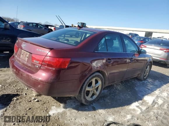 ✅ 2009 Hyundai Sonata Limited • VIN: 5NPEU46F59H465953 • Лот: 87666695. Опубликован ранее на Copart с пробегом 208 448 миль. Бесплатный доступ к архиву аукционных продаж из США и подробный отчёт об истории автомобиля на DreamBid. Изображение 3.