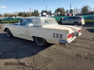✅ 1960 Ford Thunderbird • VIN: 0Y71Y147986 • Лот: 93511525. Опубликован ранее на Copart с пробегом 97 171 миль. Бесплатный доступ к архиву аукционных продаж из США и подробный отчёт об истории автомобиля на DreamBid. Изображение 2.