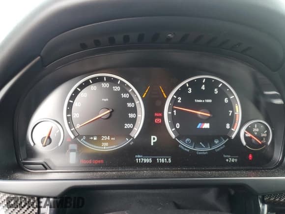 ✅ 2016 BMW X5 M • VIN: 5YMKT6C56G0R78370 • Лот: 64634225. Опубликован ранее на Copart с пробегом 117 995 миль. Бесплатный доступ к архиву аукционных продаж из США и подробный отчёт об истории автомобиля на DreamBid. Изображение 9.