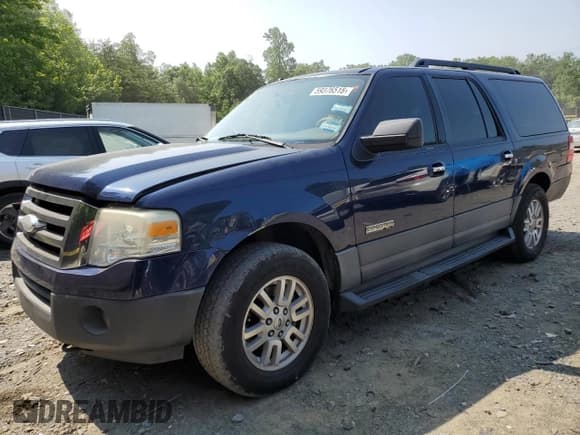 ✅ 2007 Ford Expedition Max XLT • VIN: 1FMFK16527LA33857 • Lot: 59376515. Wystawiony na Copart z przebiegiem 262 960 mil. Bezpłatny archiwum sprzedaży aukcyjnych z USA i szczegółowy raport historii pojazdu na DreamBid. Zdjęcie 1.