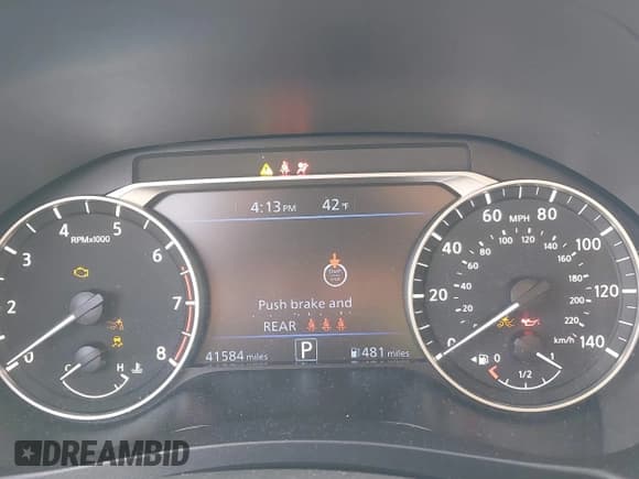 ✅ 2024 Nissan Altima SV • VIN: 1N4BL4DV2RN383006 • Lot: 43671386. Listed on IAAI with 41,584 mi. Free auction sales archive from the USA and detailed vehicle history report at DreamBid. Image 7.