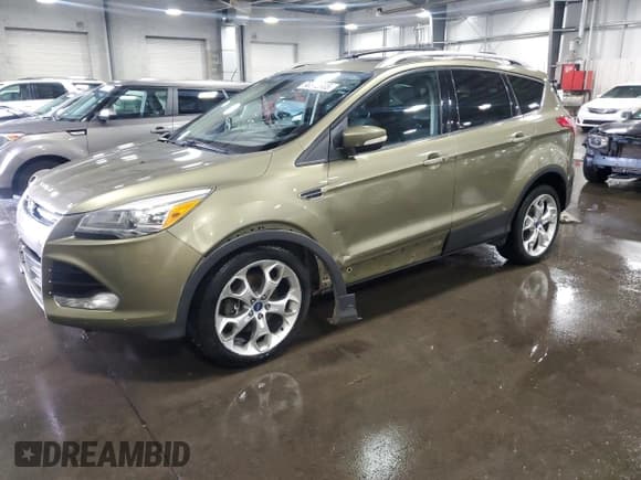 ✅ 2013 Ford Escape Titanium • VIN: 1FMCU9J94DUC24482 • Lot: 90872905. Listed on Copart with 211,540 mi. Free auction sales archive from the USA and detailed vehicle history report at DreamBid. Image 1.