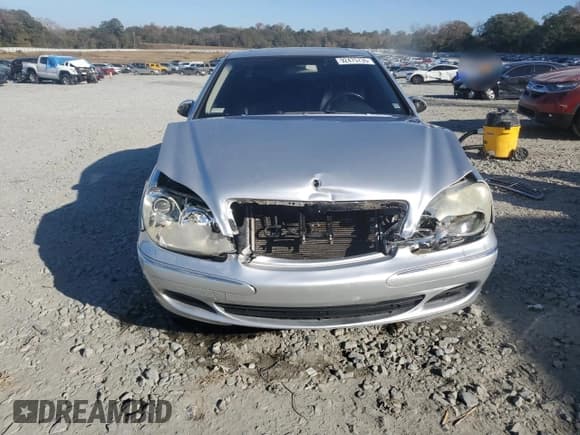 ✅ 2003 Mercedes-Benz S 430 • VIN: WDBNG70J73A367154 • Lot: 92475735. Listed on Copart with Not provided. Free auction sales archive from the USA and detailed vehicle history report at DreamBid. Image 5.