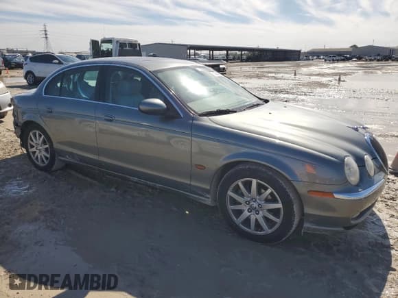 ✅ 2003 Jaguar S-Type • VIN: SAJEB01T83FM51480 • Lot: 43444065. Listed on Copart with 83,840 mi. Free auction sales archive from the USA and detailed vehicle history report at DreamBid. Image 4.