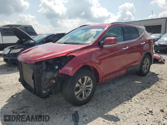 ✅ 2014 Hyundai Santa Fe • VIN: 5XYZU3LB8EG128403 • Лот: 68531525. Опубликован ранее на Copart с пробегом 85 910 миль. Бесплатный доступ к архиву аукционных продаж из США и подробный отчёт об истории автомобиля на DreamBid. Изображение 1.
