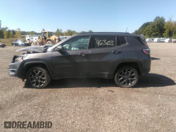 ✅ 2021 Jeep Compass 80th Anniversary • VIN: 3C4NJDEB9MT537415 • Lot: 43015710. Listed on IAAI with 53,283 mi. Free auction sales archive from the USA and detailed vehicle history report at DreamBid. Image 13.