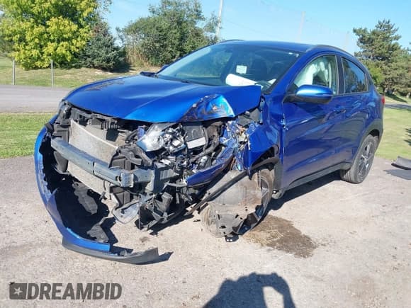 ✅ 2021 Honda HR-V EX • VIN: 3CZRU6H51MM750373 • Лот: 43187954. Опубликован ранее на IAAI с пробегом 109 309 миль. Бесплатный доступ к архиву аукционных продаж из США и подробный отчёт об истории автомобиля на DreamBid. Изображение 2.