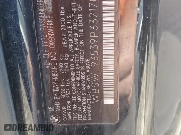 ✅ 2009 BMW M3 • VIN: WBSWL93539P332170 • Лот: 54186275. Опубликован ранее на Copart с пробегом 120 318 миль. Бесплатный доступ к архиву аукционных продаж из США и подробный отчёт об истории автомобиля на DreamBid. Изображение 12.