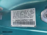 ✅ 1993 Honda Civic CX • VIN: 2HGEH236XPH521485 • Лот: 43616949. Опубликован ранее на IAAI с пробегом 308 178 миль. Бесплатный доступ к архиву аукционных продаж из США и подробный отчёт об истории автомобиля на DreamBid. Изображение 9.