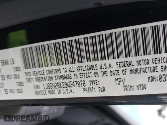 ✅ 2009 Jeep Liberty Rocky Mountain • VIN: 1J8GN28K29W547078 • Lot: 43291718. Wystawiony na IAAI z przebiegiem 78 080 mil. Bezpłatny archiwum sprzedaży aukcyjnych z USA i szczegółowy raport historii pojazdu na DreamBid. Zdjęcie 9.