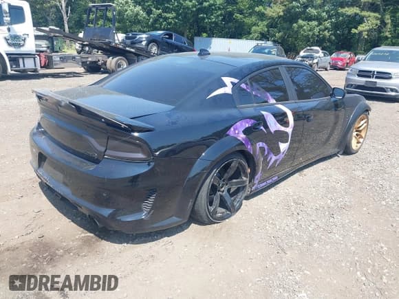 ✅ 2023 Dodge Charger SRT Hellcat Widebody Jailbreak • VIN: 2C3CDXL97PH566896 • Lot: 42823160. Listed on IAAI with 21,957 mi. Free auction sales archive from the USA and detailed vehicle history report at DreamBid. Image 4.