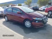 ✅ 2011 Honda Insight LX • VIN: JHMZE2H59BS012349 • Lot: 43609819. Listed on IAAI with 77,962 mi. Free auction sales archive from the USA and detailed vehicle history report at DreamBid. Image 1.