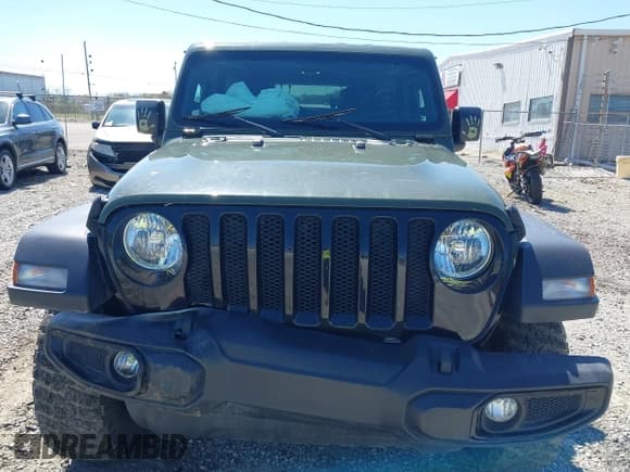 ✅ 2021 Jeep Wrangler Unlimited Sport S • VIN: 1C4HJXDG5MW804748 • Lot: 41878895. Listed on IAAI with 35,839 mi. Free auction sales archive from the USA and detailed vehicle history report at DreamBid. Image 12.