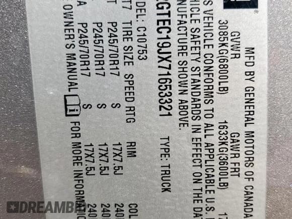 ✅ 2007 GMC Sierra 1500 SLE2 • VIN: 2GTEC19JX71653321 • Лот: 84756875. Опубликован ранее на Copart с пробегом 139 733 миль. Бесплатный доступ к архиву аукционных продаж из США и подробный отчёт об истории автомобиля на DreamBid. Изображение 12.